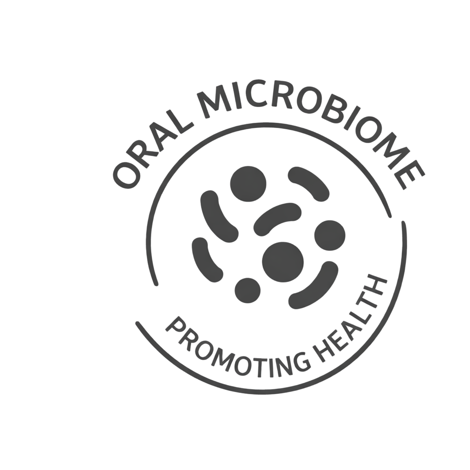 Oral microbiome promoting health icon in Mae Mae Care logo list