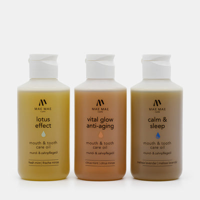 Mae Mae Care The Set 150 ml with Lotus Effect, Calm & Sleep and Vital Glow